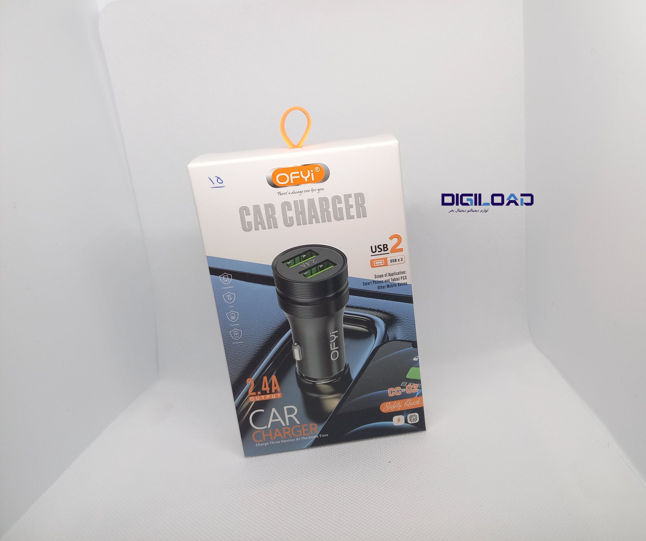 شارژر فندکی اوفی Ofyi مدل CC-02