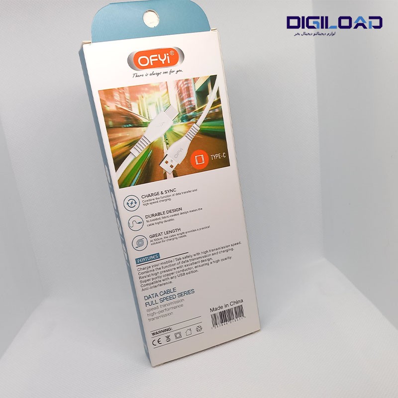 کابل شارژ Type-c اوفی مدل CA-01T - Image 3