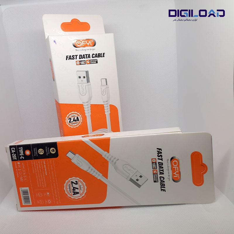 کابل شارژر Type-c اوفی مدل CA-20T