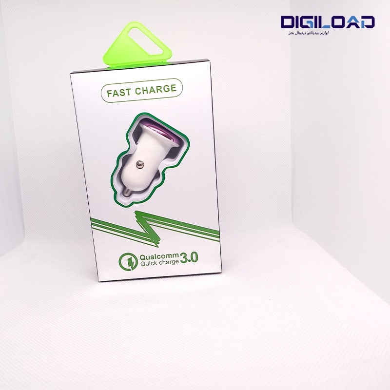 شارژر فندکی مدل Qualcomm3
