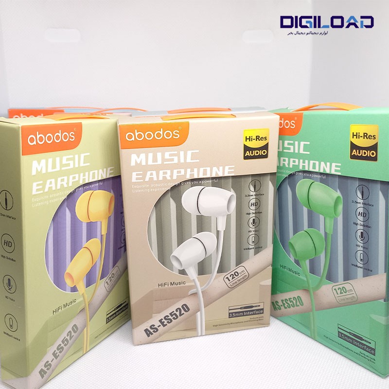 هندزفری سیمی آبودوس مدل ABODOS AS-ES520 - Image 6