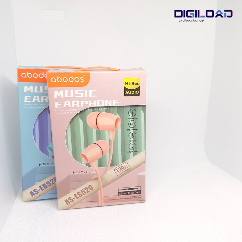 هندزفری سیمی آبودوس مدل ABODOS AS-ES520 - Image 3