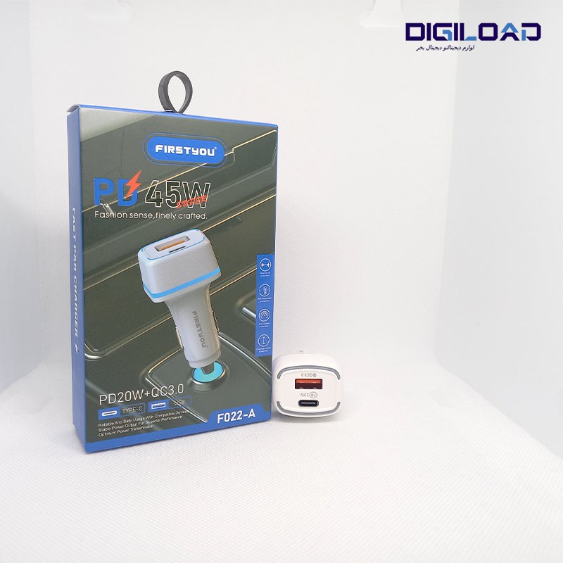شارژر فندکی FIRSTYOU مدل F022-A