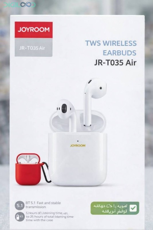 هندزفری بلوتوثی جوی روم مدل JR-T03S AIR , JR-T035 AIR - Image 3
