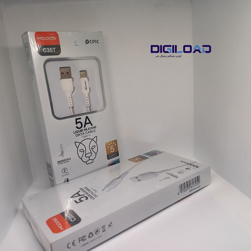 کابل شارژ Type-c مودوس Modos-C35T