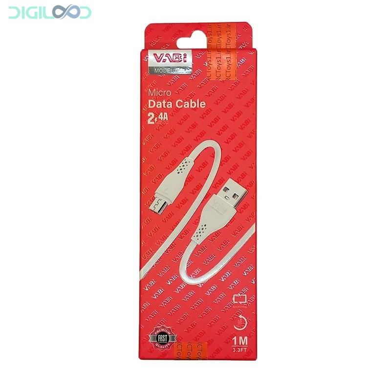 کابل وابی vabi تبدیل USB به MicroUSB - Image 3