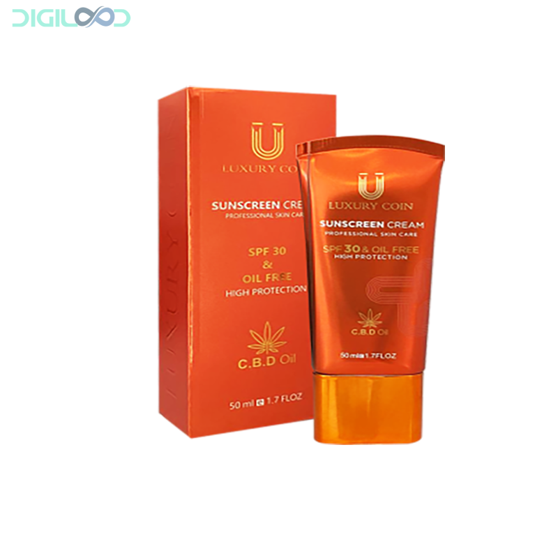کرم ضد آفتاب spf ۳۰ لاکچری کوین