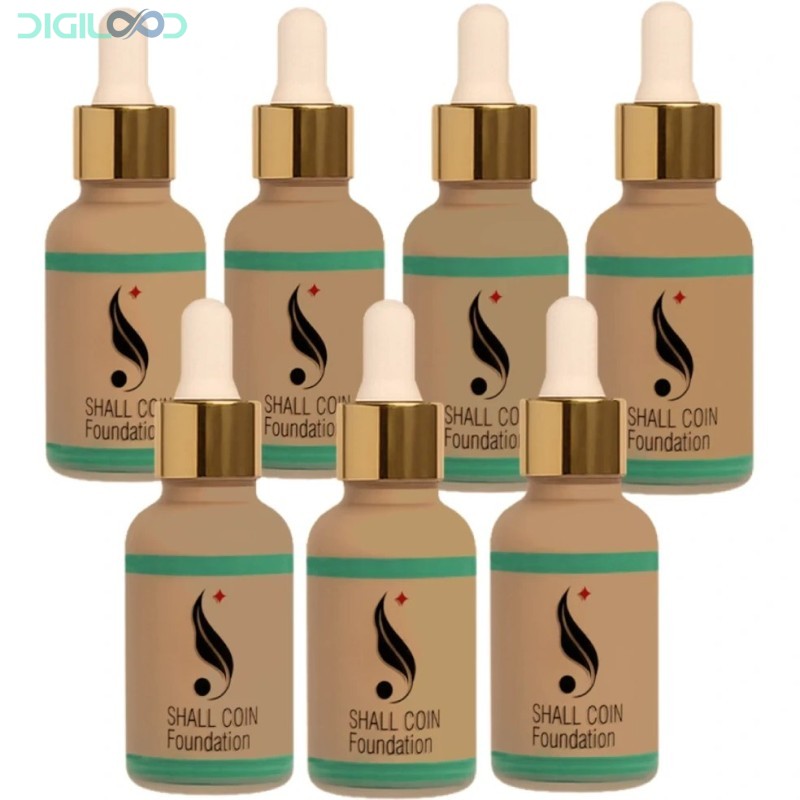 کرم پودر شال کوین Shall Coin Liquid Foundation - تصویر 6