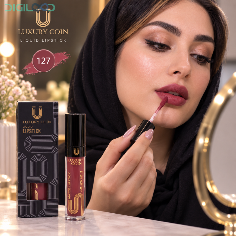 رژ لب مایع لاکچری کوین Luxury Coin - تصویر 14