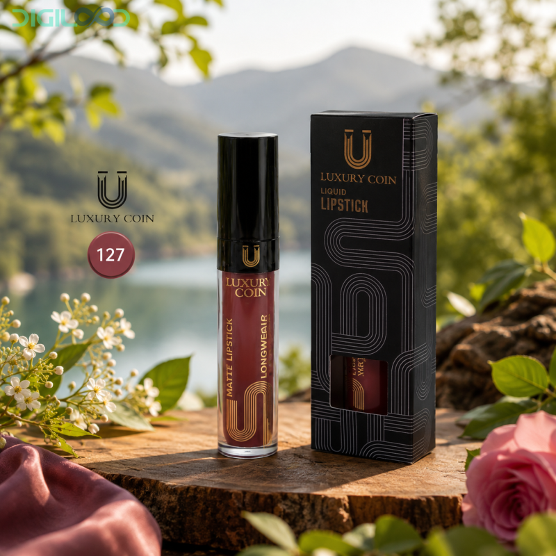 رژ لب مایع لاکچری کوین Luxury Coin - تصویر 13