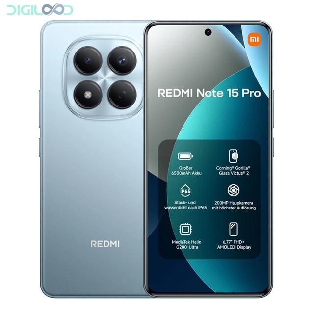گوشی موبایل شیائومی مدل Redmi Note 15 Pro 4G دو سیمکارته با ۲۵۶ گیگابایت حافظه و ۸ گیگابایت رم - تصویر 5