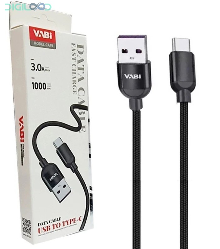 کابل شارژ USB به Type-C وابی VABI مدل CA79
