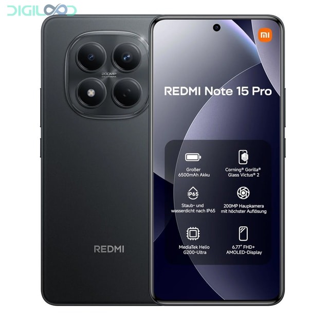 گوشی موبایل شیائومی مدل Redmi Note 15 Pro 4G دو سیمکارته با ۲۵۶ گیگابایت حافظه و ۸ گیگابایت رم - تصویر 4